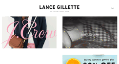 Desktop Screenshot of lancegillette.com